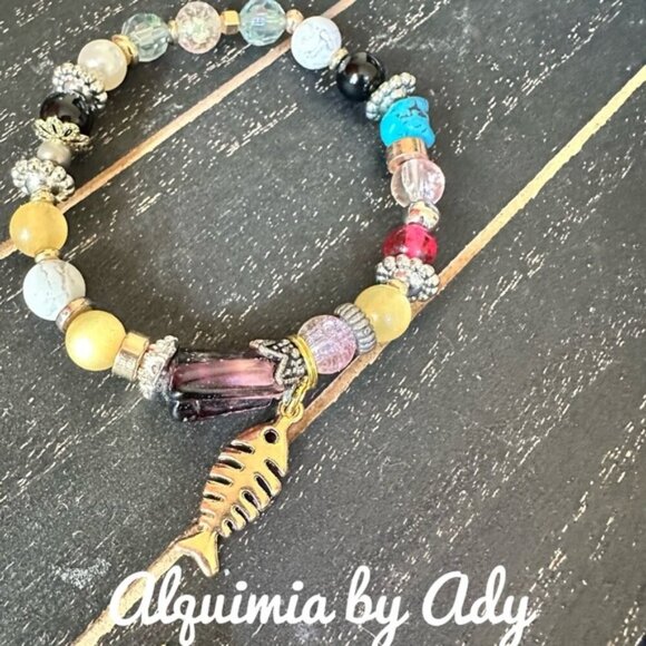 Alquimia Multicolor Beaded Bracelet - Picture 1 of 1
